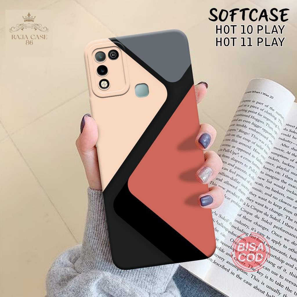 Case Infinix Hot 10 play / Hot 11 Play - Rajacase - casing handphone - Hot 10 play / Hot 11 Play - M