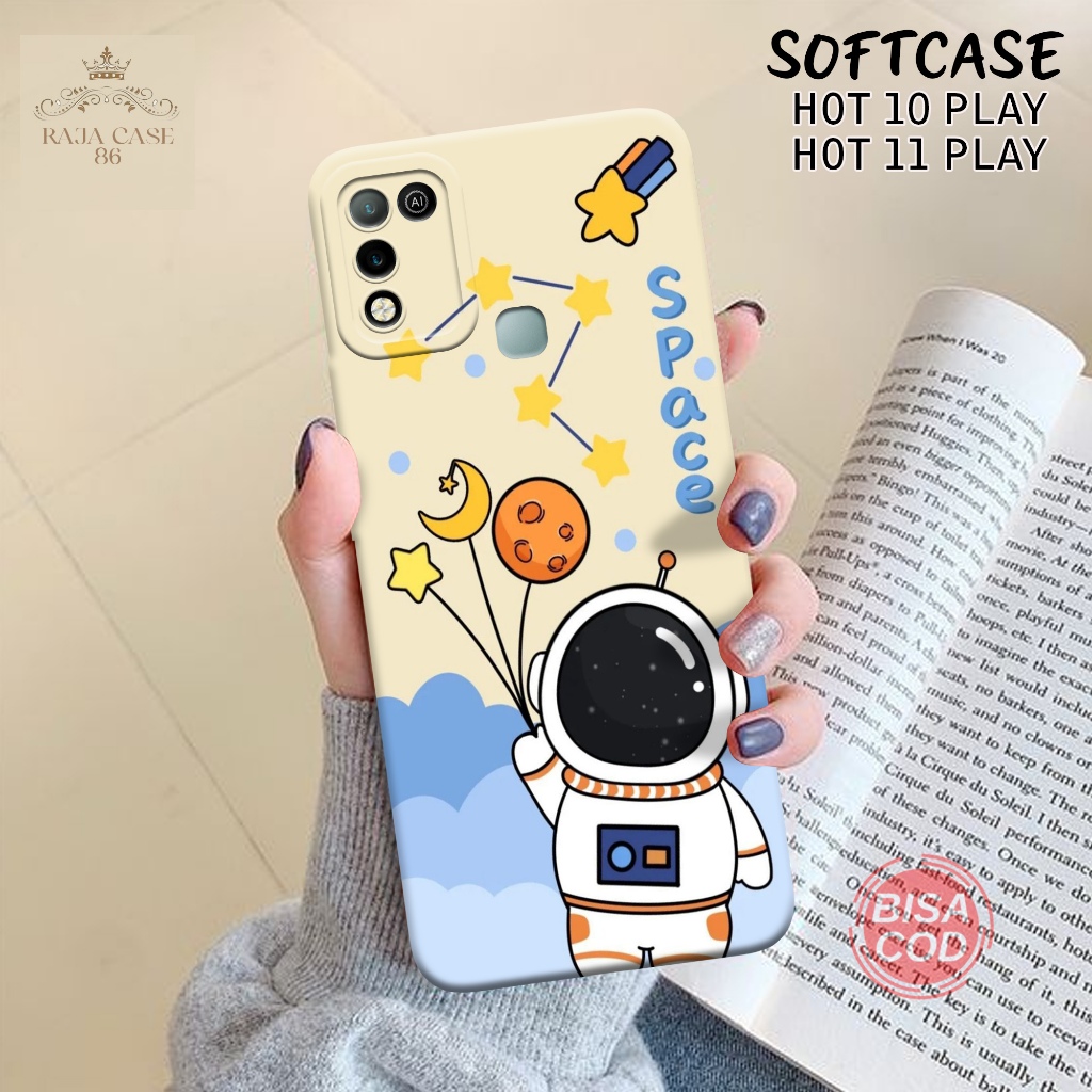 Case Infinix Hot 10 play / Hot 11 Play - Rajacase - casing handphone - Hot 10 play / Hot 11 Play - M