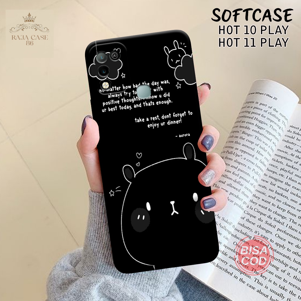 Case Infinix Hot 10 play / Hot 11 Play - Rajacase - casing handphone - Hot 10 play / Hot 11 Play - M