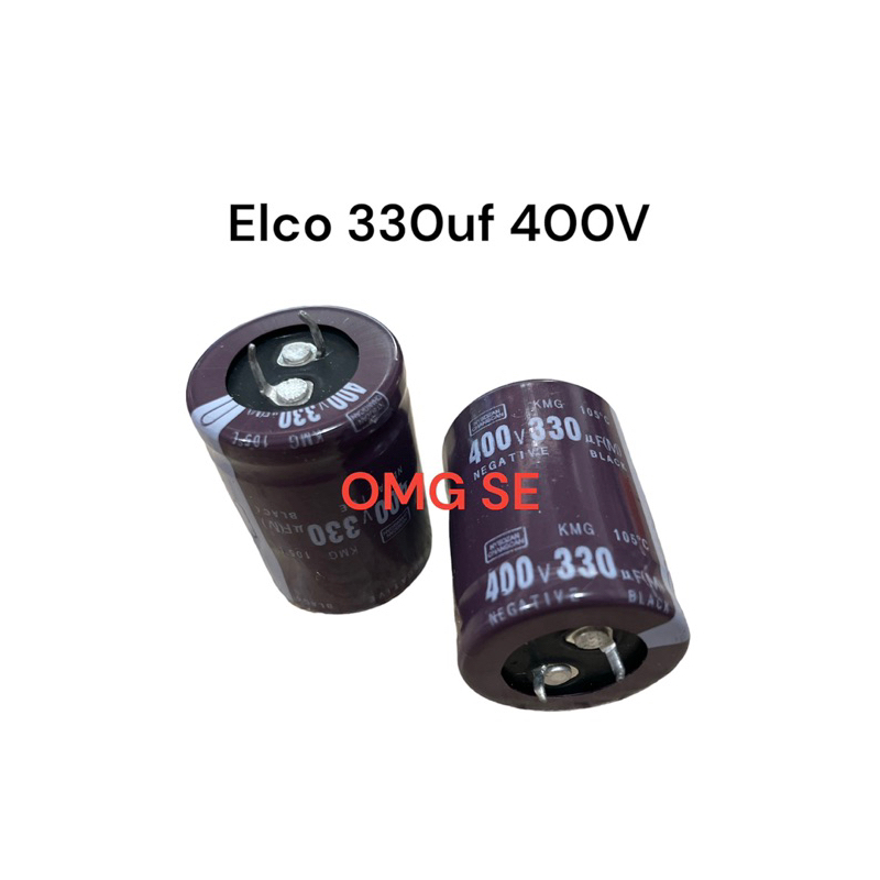 elco 330uf 400V model paku