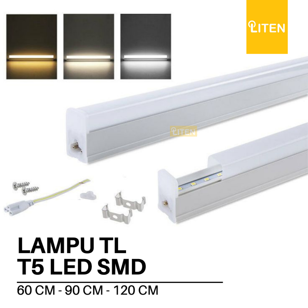 Lampu TL Neon T5 Tube LED 20 watt 120 cm 15w 10w 90 cm 60 cm