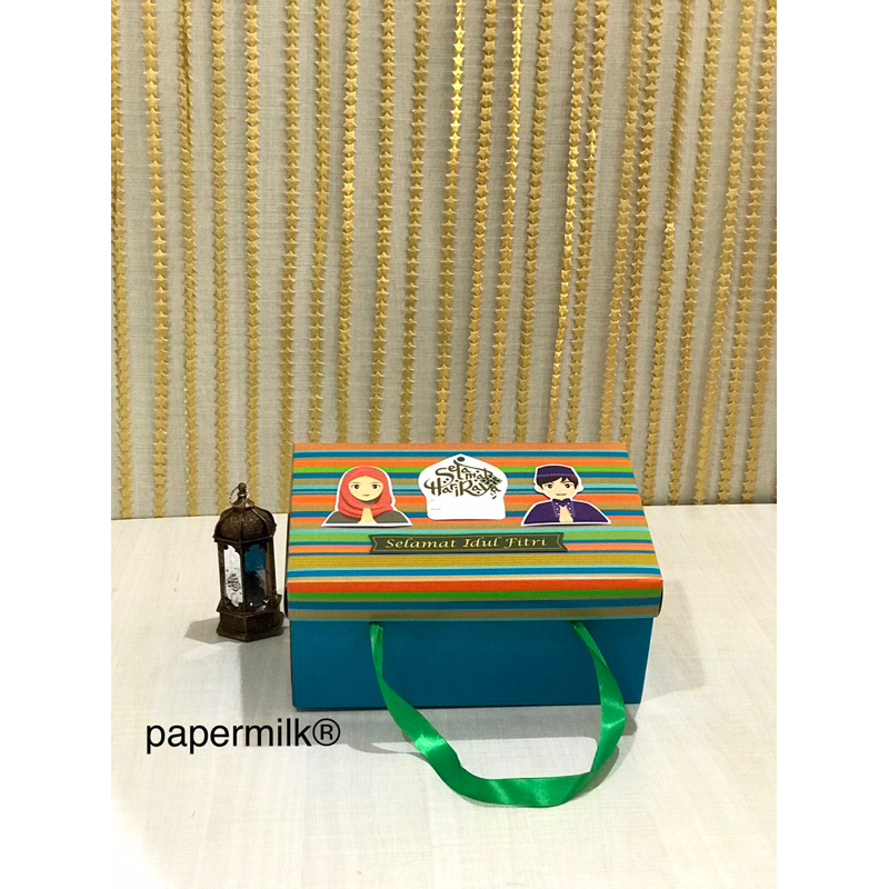 

Papermilk // BC 28.18.13 st2 hijau edisi lebaran, Gift Box, Kotak lipat, kotak kue, kotak hadiah, kotak hampers, box instant