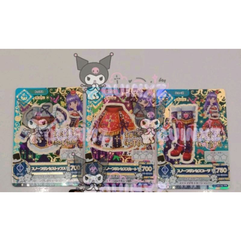 (BOOKED) Kartu Aikatsu Premium Jepang Snow Princess Coord Sumire Hikami (WITHOUT ACC)
