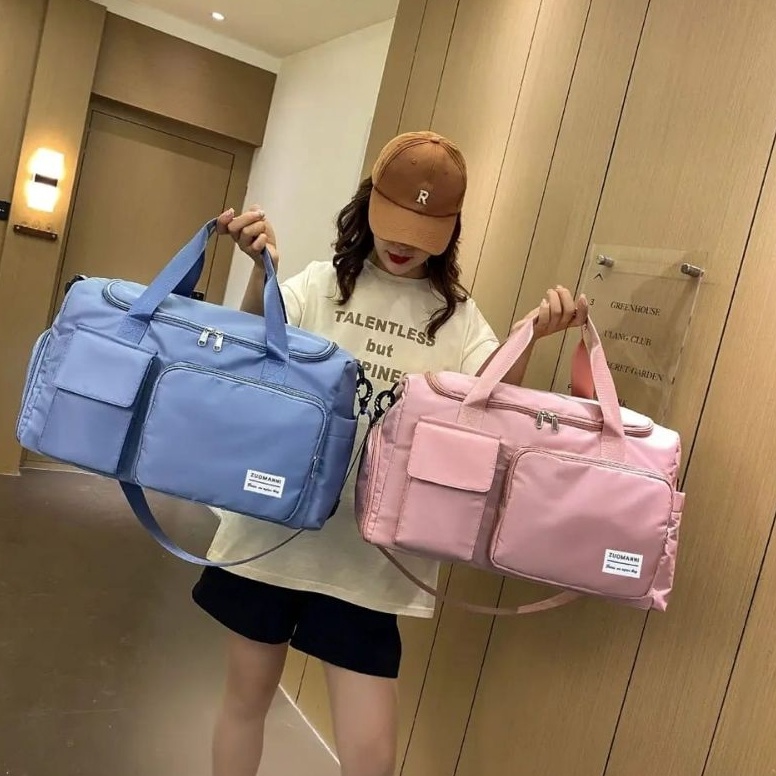 Special Price Duffle Bag Tas Travel Jinjing Bahu Pakaian Olahraga Gym Waterproof Jumbo