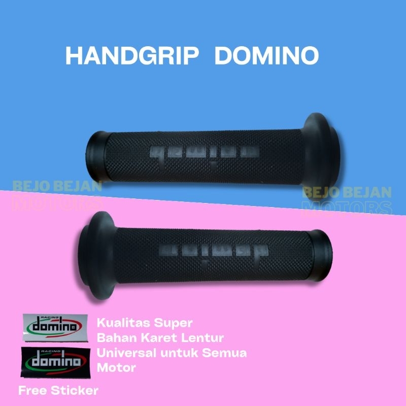 Handgrip/Handfat Motor Domino Universal SuperSoft Kualitas Original Empuk