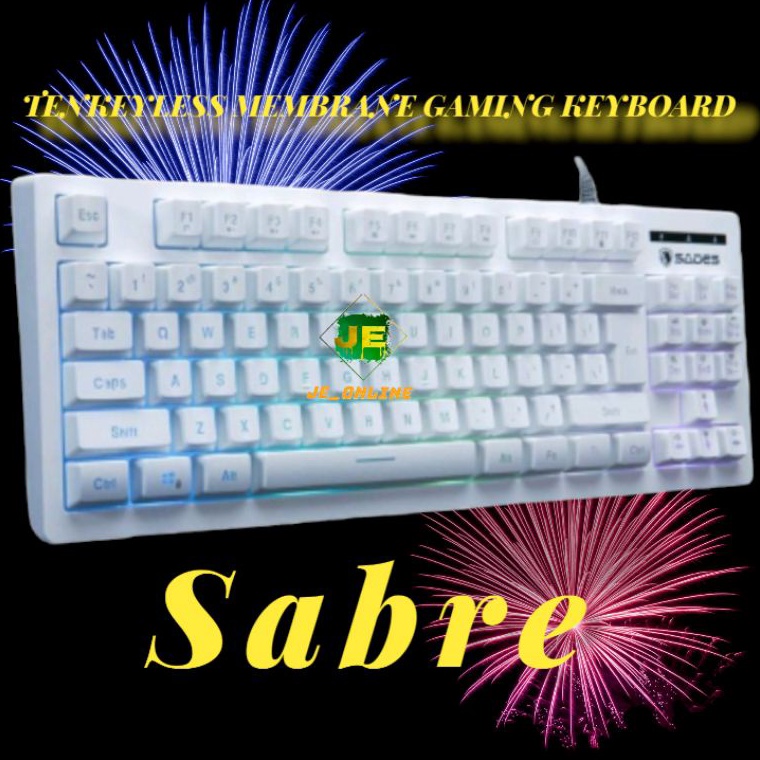 PALING LARIS Keyboard Gaming SADES SABRE TKL