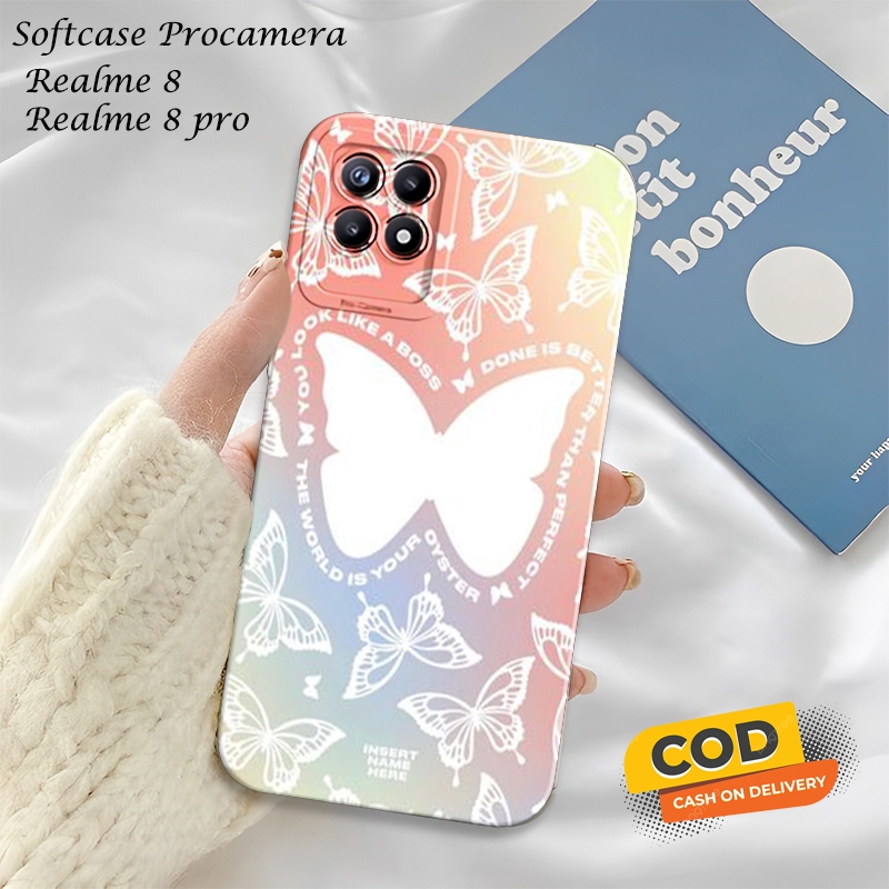 Casing Hp Realme 8 5G / 8 Pro Terbaru - Bahan ProCamera - Silicon Lentur - Case Realme 8 5G / 8 Pro 