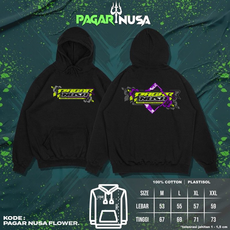 HOODIE PAGAR NUSA FLOWER TERLARIS • HOODIE PAGAR NUSA MURAH HOODIE PAGAR NUSA HITS HOODIE PAGAR NUSA