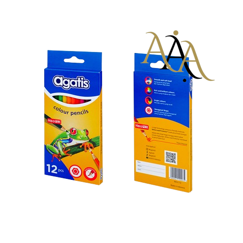 

AGATIS NEOPEX PERMANENT COLOUR PENCIL HEXAGONAL 12 WARNA FULL LENGTH PENSIL WARNA