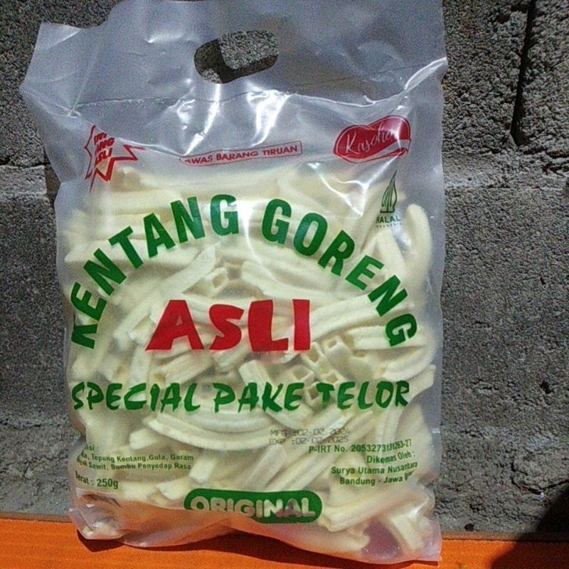 

Potato kentang goreng