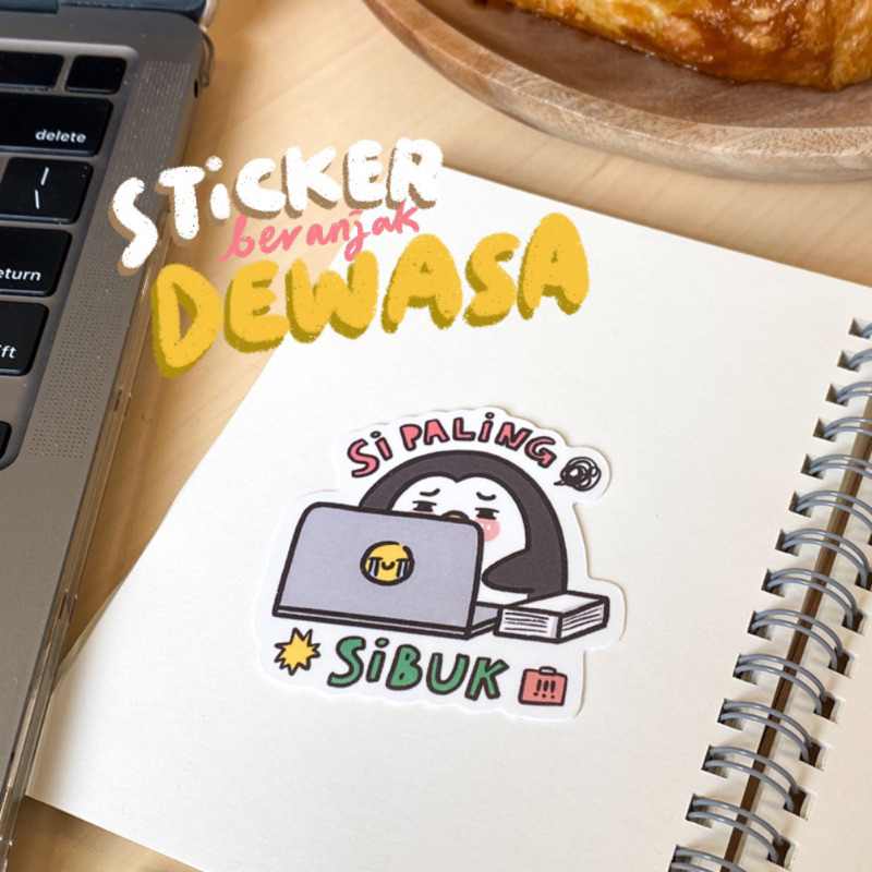 

Doodly Die Cut Sticker | Beranjak Dewasa Series