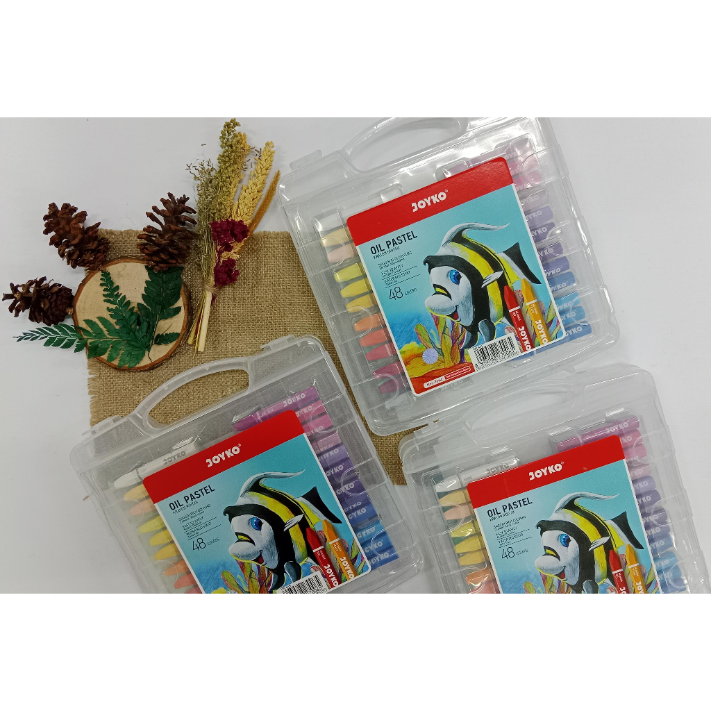 

CRAYON GREEBEL 48 WARNA|KRAYON OIL PASTEL|AMAN DAN MURAH