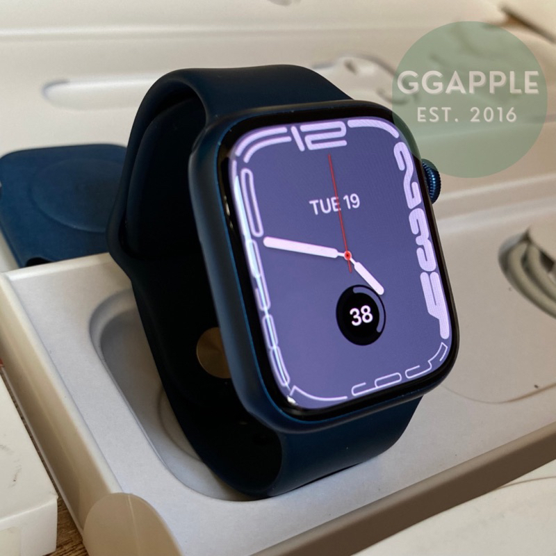 iBox Apple Watch Series 7 45mm BH100% Fullset Original iwatch