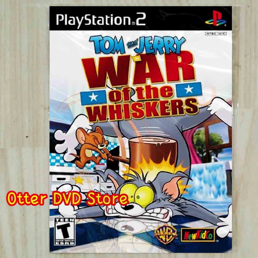 Kaset Game PS 2 PS2 Tom And Jerry In War Of The Whiskers