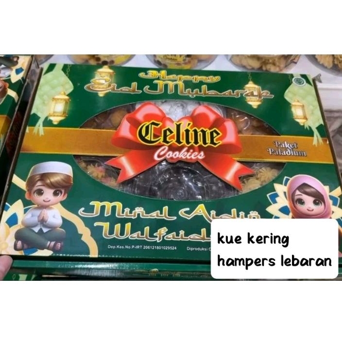 

Celine paket kue kering cookies set hampers lebaran