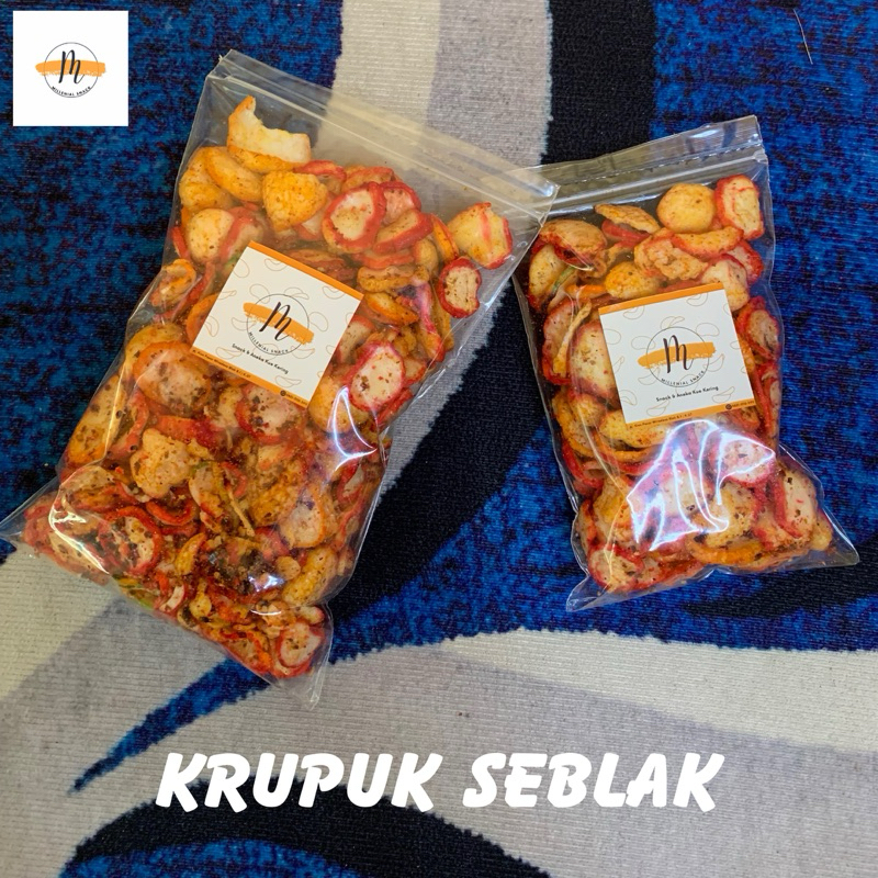 

Krupuk Seblak Pedas Gurih 250gr / 500gr / kiloan