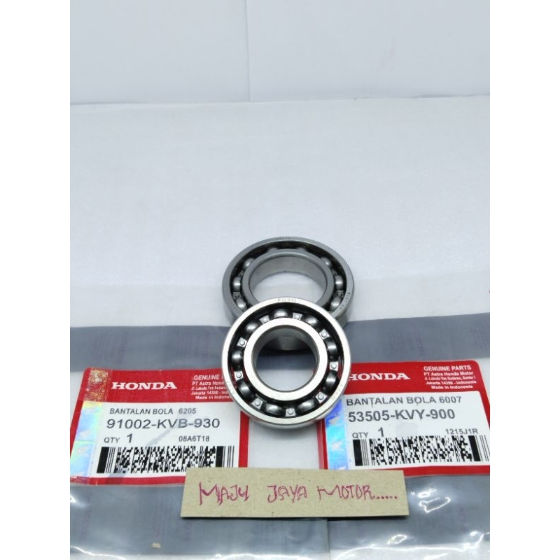 Bearing Kruk As set 6205+6007 Laher Bandul Beat karbu Scoopy karbu - Beat fi Scoopy fi Spacy fi - Be