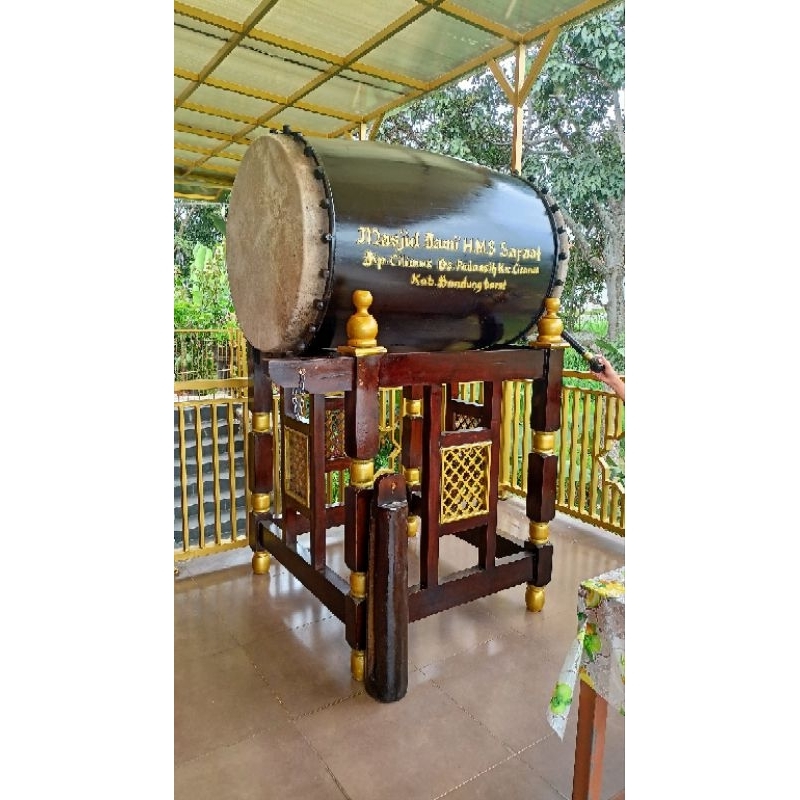 bedug masjid kayu jati