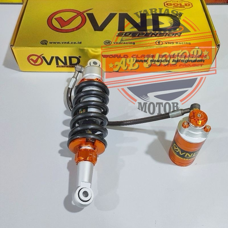 VND Monoshock AK 111 B1 Pro - 285mm Satria FU 150 Shock Belakang VND Satria Fu