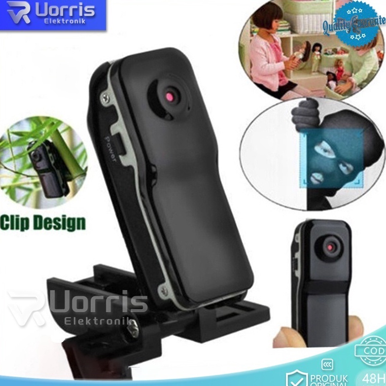 VIRAL Camera mini MD8  Mini DV  Kamera Pengintai Digital Spy Kamera Foto Voice Recorder Thumb Hidden