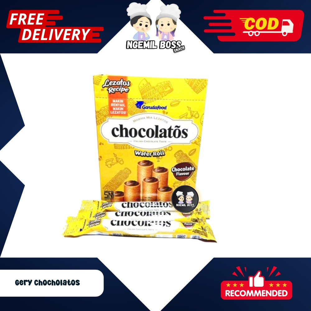 

Chocolatos Wafer Roll 1 Pack Isi 24 Pcs Grande BOX BESAR DAN BOX KECIL