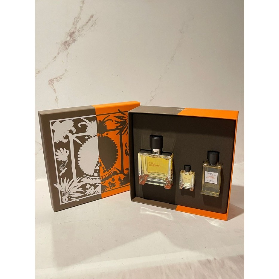 Parfum Terre D'Hermes Pure Parfum Gift Set - Original Perfume