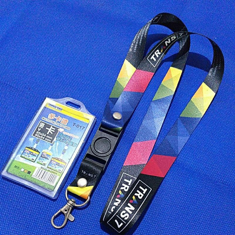 

LANYARD/TALI ID CARD TRANS 7-READY STOCK