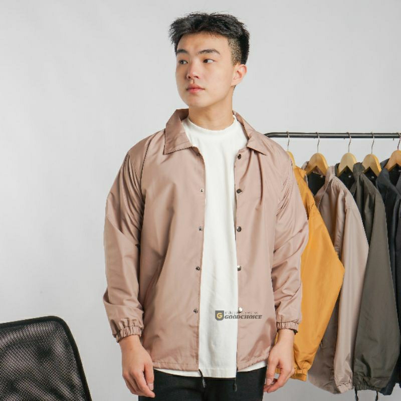 Jaket Coach Waterproof Polos - Jaket Coach Polos