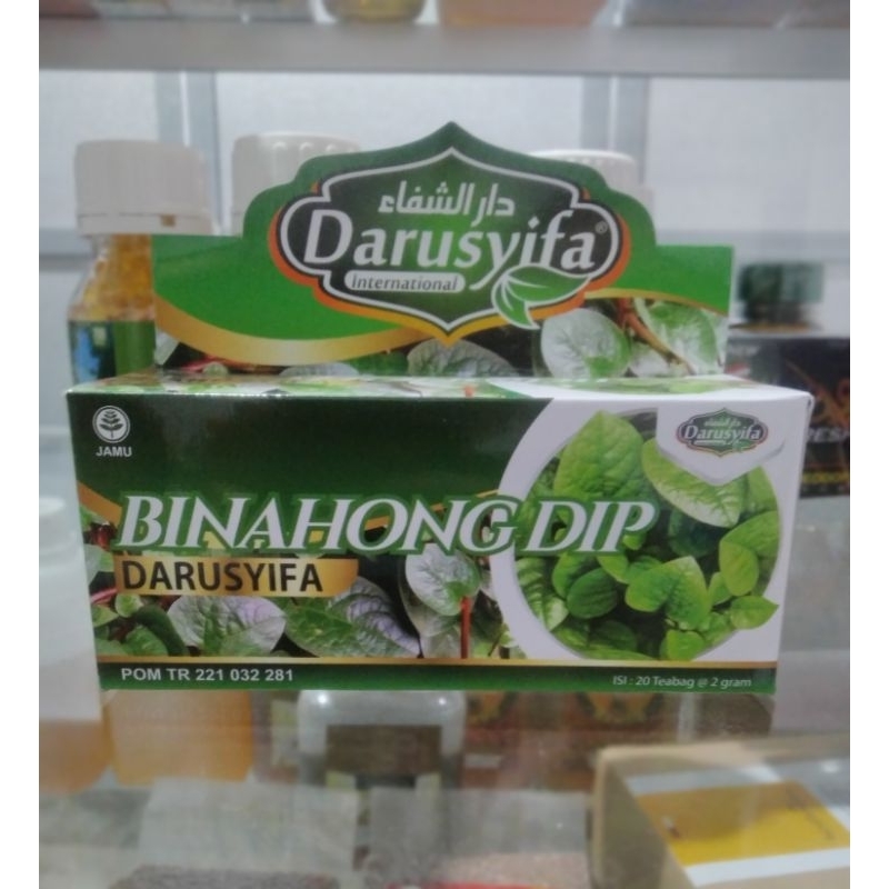 

Binahong Darusyifa Dip teh celup Binahong isi 20 kantong expired Juli 2025