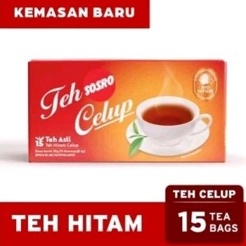Teh Sosro celup isi 15 bag, teh Sosro