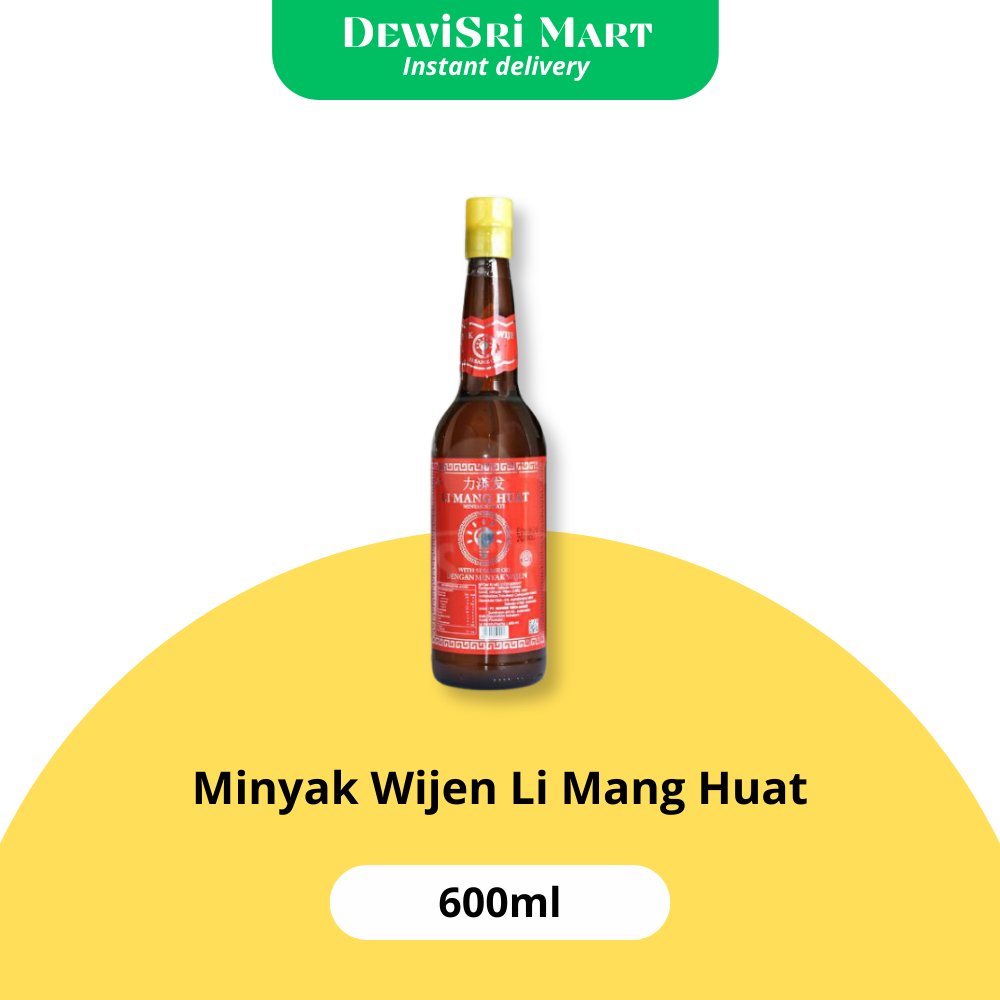 

Minyak Wijen Lima Mang Huat 600ml - Dewi Sri Mart