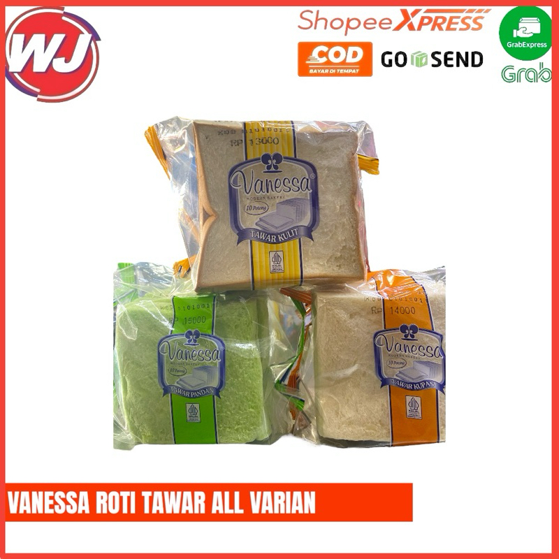 

VANESSA ROTI TAWAR ALL VARIAN