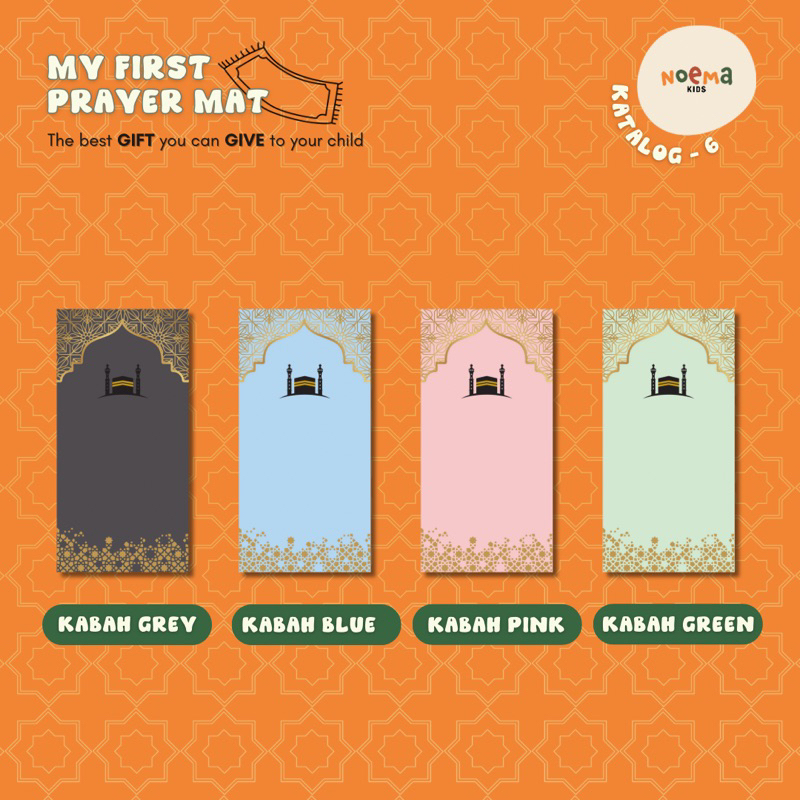 Sajadah lipat / sejadah anak / sajadah custom nama / prayer mat / sajadah unik / sajadah karakter / 