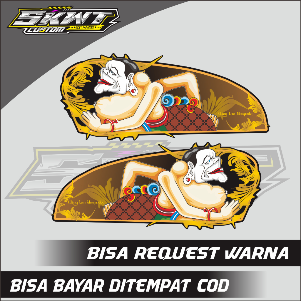 STRIPING CB WAYANG SEMAR