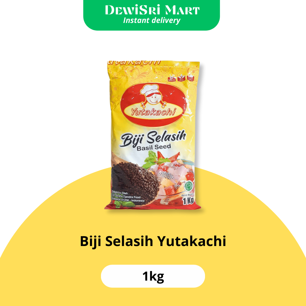 

Biji Selasih Yutakachi 1kg Premium - Dewi Sri Mart