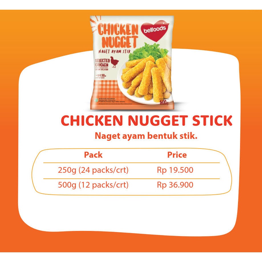 

CHICKEN NUGGET STICK