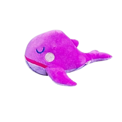 Boneka BTS Whale Purple