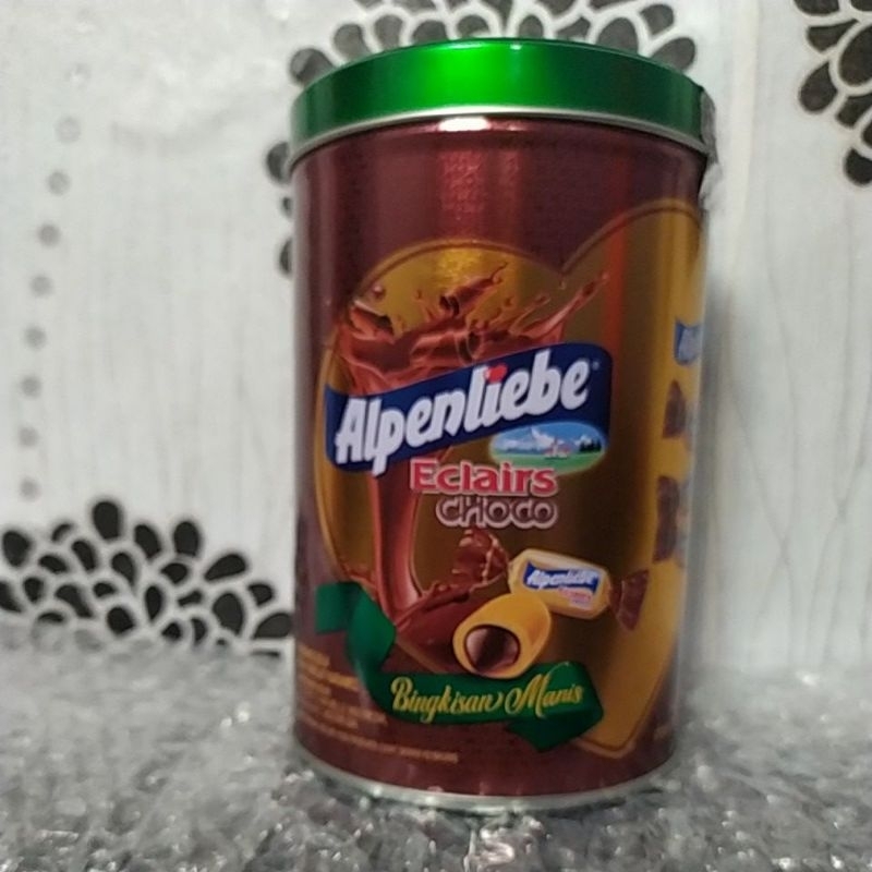 

alpenliebe eclairs choco 144g(-+40butir)kaleng