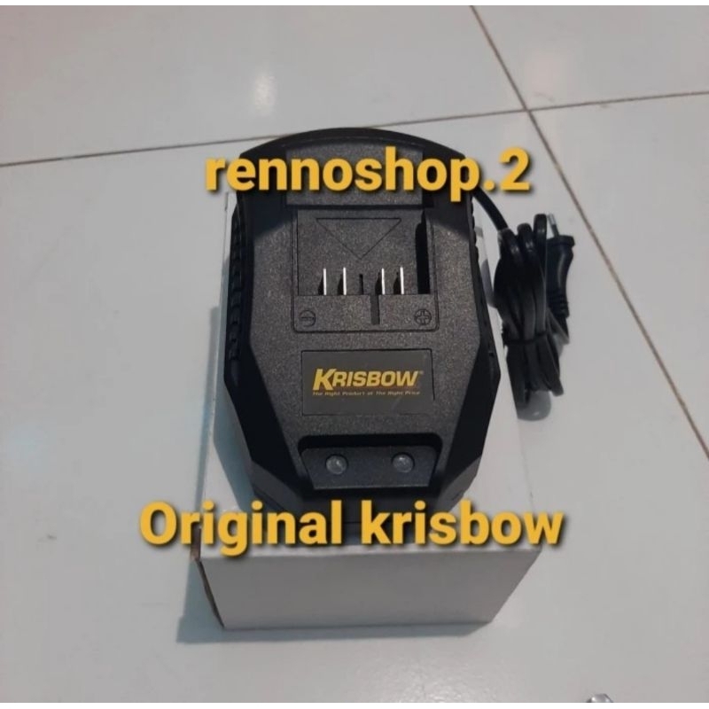 CHARGER BATTERY CORDLESS 18V KRISBOW ORIGINAL PRODUCT
