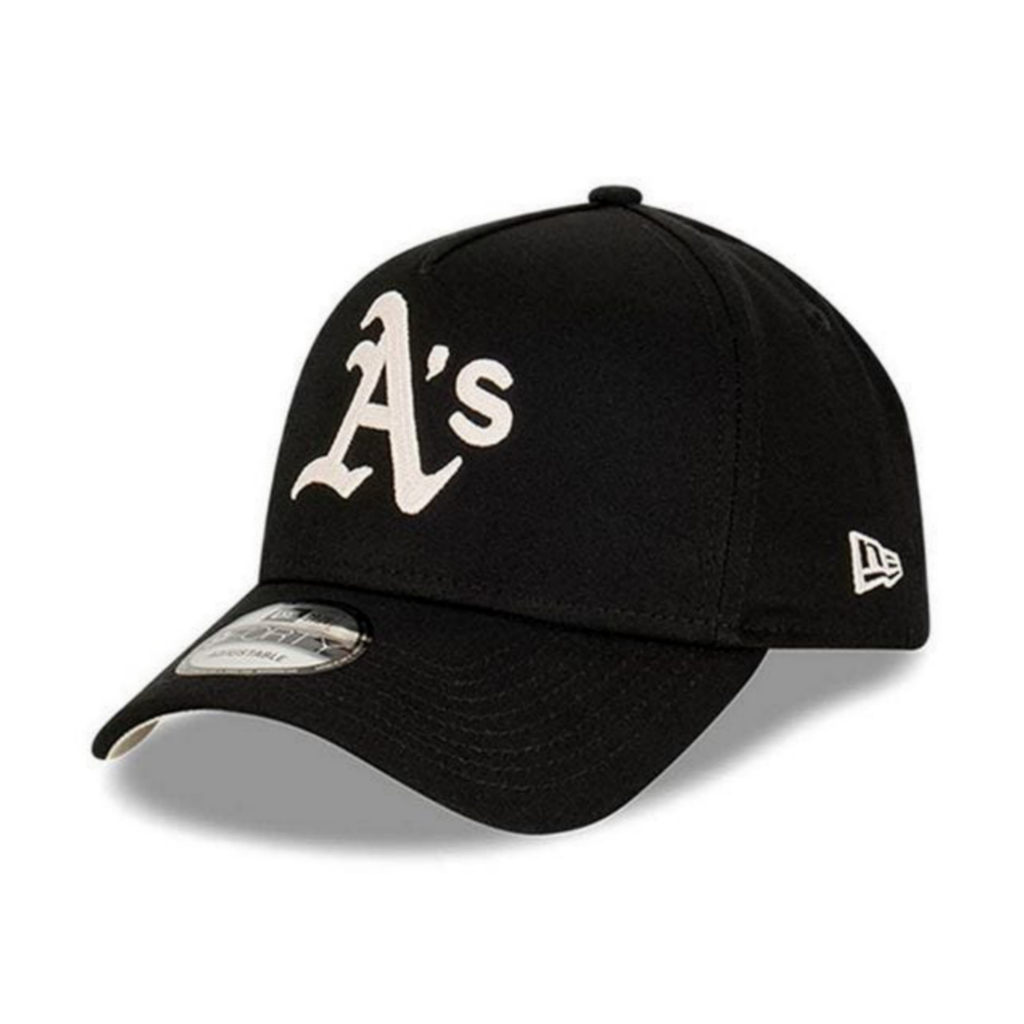 Topi New Era Cap Oakland Athletics Chain Stitch Type A Frame 9Forty Adjustable Original