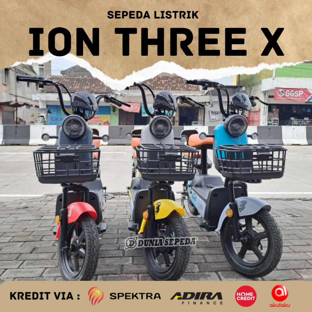 SEPEDA LISTRIK ION THREE X