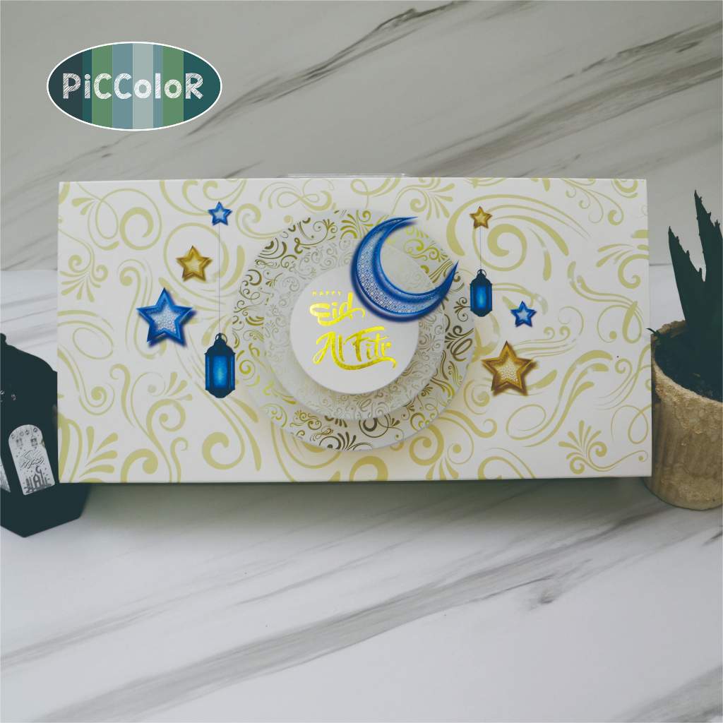 

HAMPERS BOX LEBARAN / KOTAK HAMPERS IDUL FITRI / GOLD UK. 34x17,5x7,2 cm