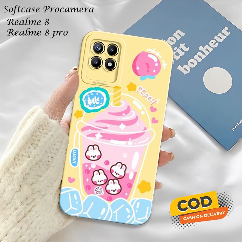 Casing Hp Realme 8 5G / 8 Pro Terbaru - Bahan ProCamera - Silicon Lentur - Case Realme 8 5G / 8 Pro 