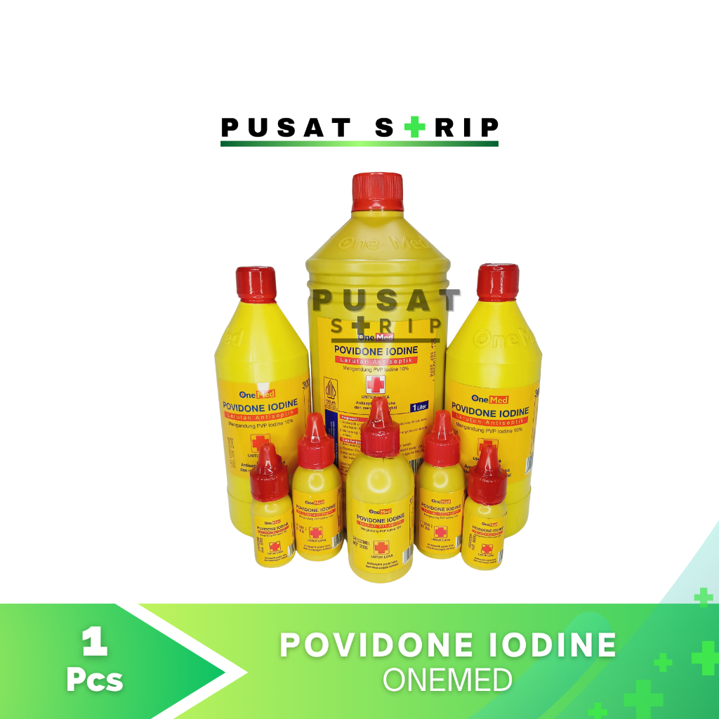 Povidone Iodine 1 Liter Onemed