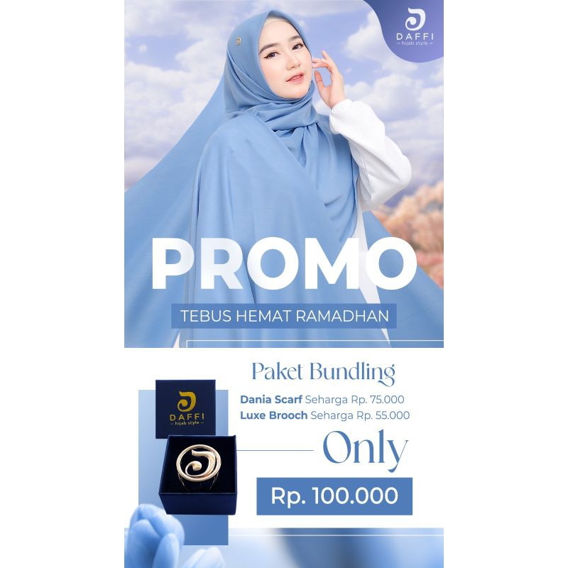 PROMO DAFFI HIJAB PAKET HEMAT DAFFI HIJAB