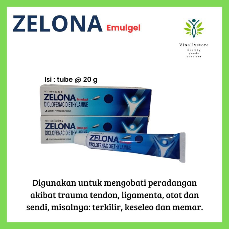 ZELONA Emulgel  Tube 20g