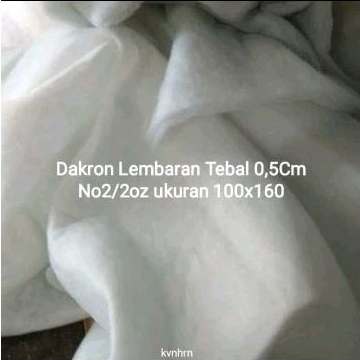 Dakron lembaran ROLL AN