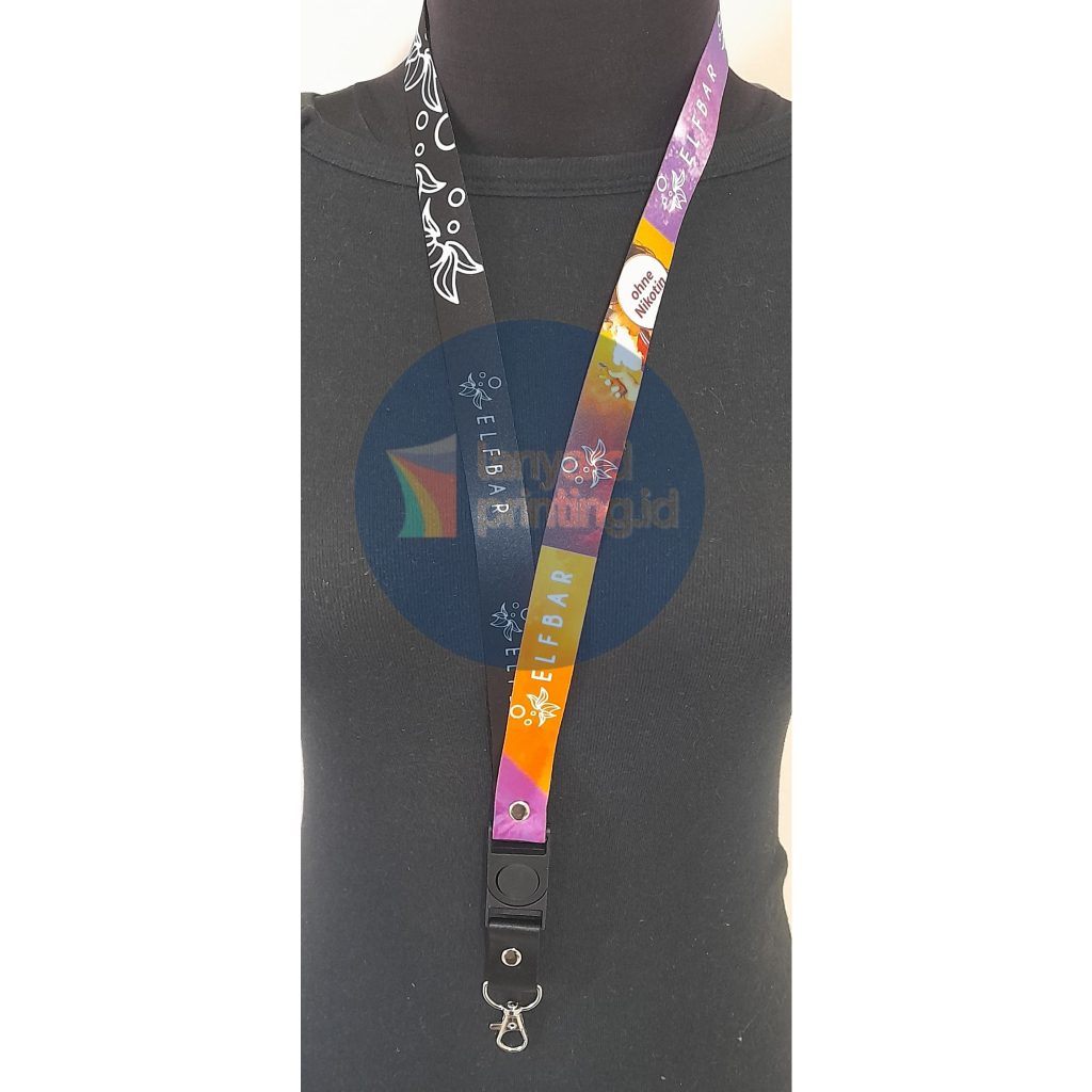 Tali ID Card / Tali Lanyard printing ELFBAR