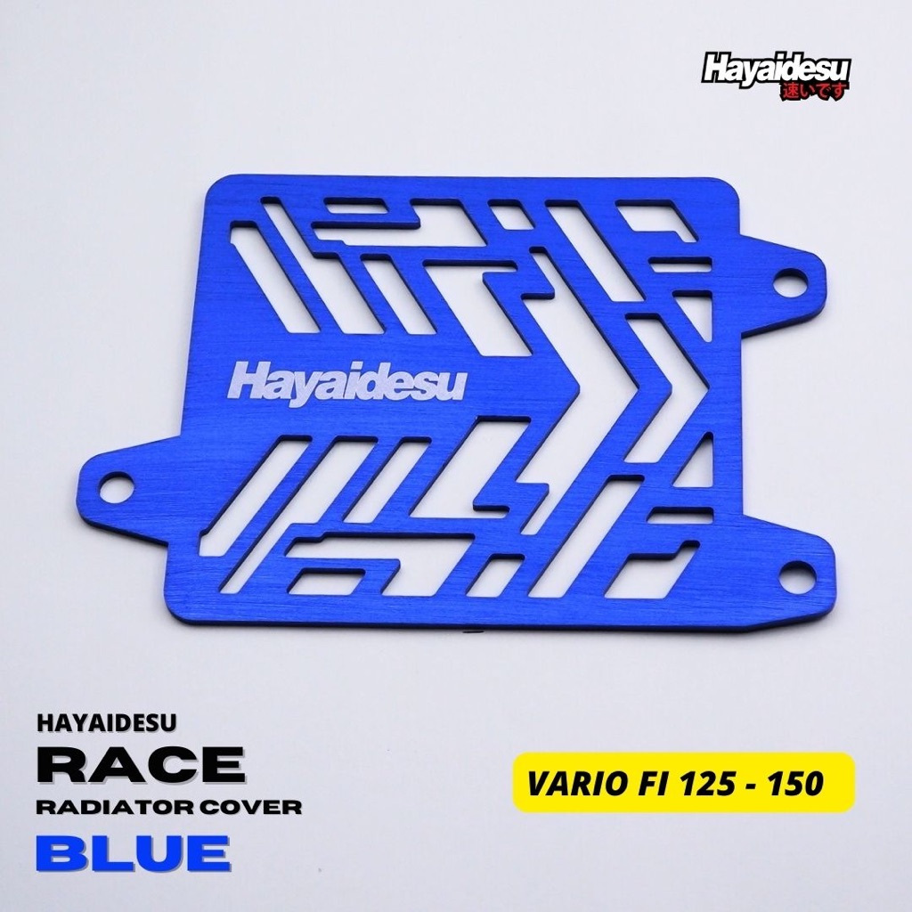 HAYAIDESU RADIATOR COVER HONDA ANODIZE – VARIO FI 125 / 150