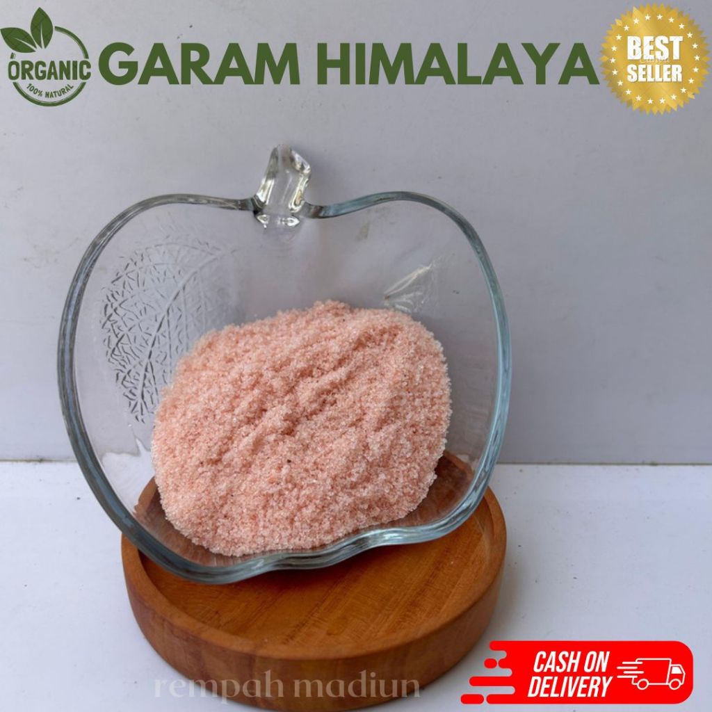 

Garam Himalaya Asli Himalaya Salt Halus